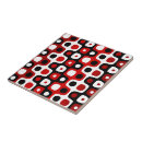Buscar blanco rojo negro azulejos Geométrico