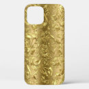 Buscar damasco dorado iphone fundas Oro
