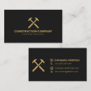 Buscar construcción moderna tarjetas de visita Jefes