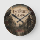 Buscar noche relojes de pared Halloween