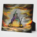 Buscar brujas placas fotograbadas Halloween