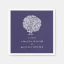 Buscar pavo real elegante servilletas Vintage