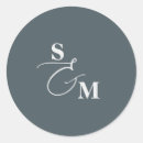 Buscar ampersand pegatinas Monograma