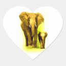 Buscar amor africano pegatinas Elefantes