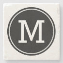 Buscar minimalista posavasos Iniciales