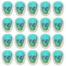 Buscar calaveras de azúcar pegatinas Día de los muertos