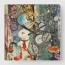 Buscar blanco conejo relojes de pared Conejos