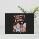 Buscar cafés invitaciones Espeluznante