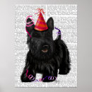 Buscar scottish terrier arte Black dog