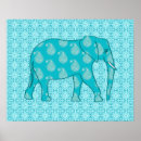 Buscar pavo real blanco posters Turquesa