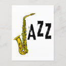 Buscar amante de la música postales Saxofón