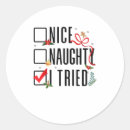 Buscar naughty list pegatinas Vacaciones