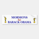 Buscar mormón pegatinas parachoque Obama