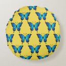 Buscar mariposa azul cojines Patrón