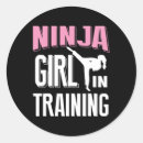 Buscar ninja chica pegatinas Lucha