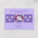 Buscar westie tarjetas de visita Blanco