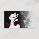 Buscar diva tarjetas de visita Peluquero
