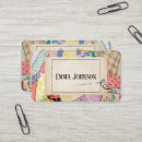 Buscar patchwork tarjetas de visita Colcha