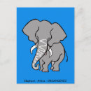 Buscar elefante azul postales Vida silvestre
