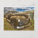 Buscar coches antiguos postales General y unisex