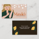 Buscar lociones tarjetas de visita Loción