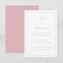 Buscar rosa claro invitaciones Elegante