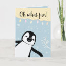 Buscar pingüinos divertidos tarjetas General y unisex