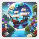 Buscar barco rojo pegatinas Azul