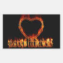 Buscar corazón rectangulares pegatinas Casa