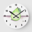 Buscar pera relojes de pared Comida