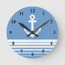 Buscar ancla relojes de pared Náutico