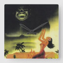 Buscar tiki relojes de pared Polinesio