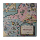 Buscar inglaterra azulejos Mapa del vintage