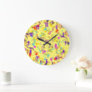 Buscar arte contemporáneo abstracto relojes de pared Colorido