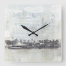 Buscar paisajes relojes de pared Gris