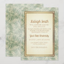 Buscar papel envejecido invitaciones Verde