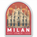 Buscar ciudades italianas pegatinas Viaje retro vintage
