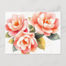 Buscar camelias postales Acuarela