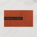 Buscar ladrillo rojo tarjetas de visita Monograma