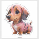 Buscar dachshund pegatinas Caprichoso
