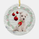 Buscar abrazos y besos adornos Westie