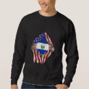 Buscar bandera de el salvador sudaderas Corazón