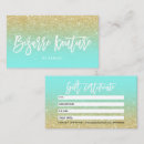 Buscar vale tarjetas de visita Salón de belleza