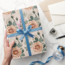Buscar estilo del boho papel de regalo Verde salvia