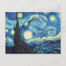 Buscar pinturas de van gogh postales Noche estrellada