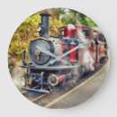 Buscar tren relojes de pared Locomotoras