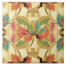 Buscar papel pintado floral azulejos Vintage