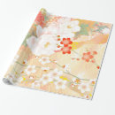 Buscar oriental papel de regalo Flores