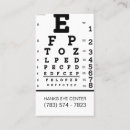 Buscar oftalmólogos tarjetas de visita Profesional