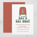 Buscar retro invitaciones de navidad Fiesta de vacaciones